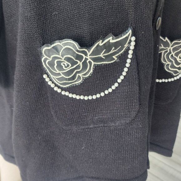 VINTAGE Storybook Knits Women's Cardigan - Size 2X - Picture 7 of 8